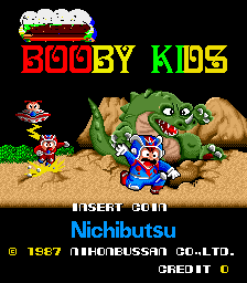Booby Kids (Italian manufactured graphic hack + bootleg of Kid no Hore Hore Daisakusen (bootleg)